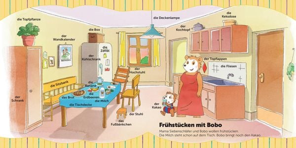 Produktbild: Bobo Siebenschl&auml;fer Mein Memo-Buch