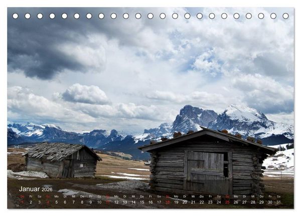 Produktbild: Traumhafte Bergwelten (Tischkalender 2026 DIN A5 quer), CALVENDO Monatskalender