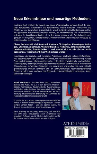 Produktbild: Systematische Erforschung und Analyse der Zahnfarbe, Zahnfarbmessung und dentaloptischer Ph&auml;nomene