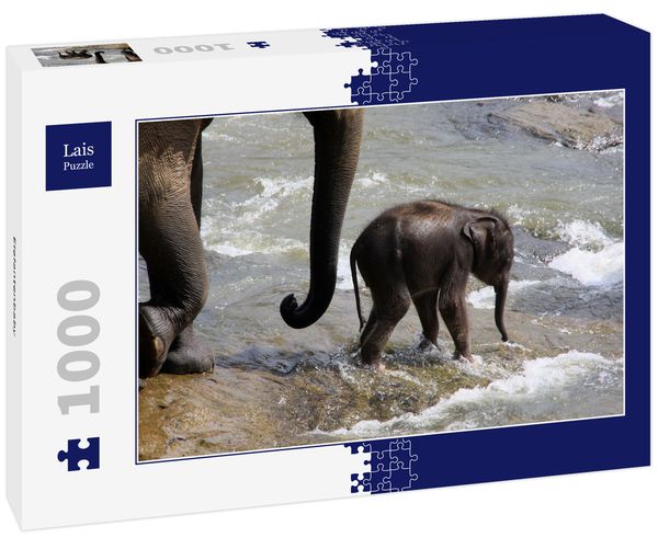 Produktbild: Lais Puzzle Elefantenbaby 1000 Teile