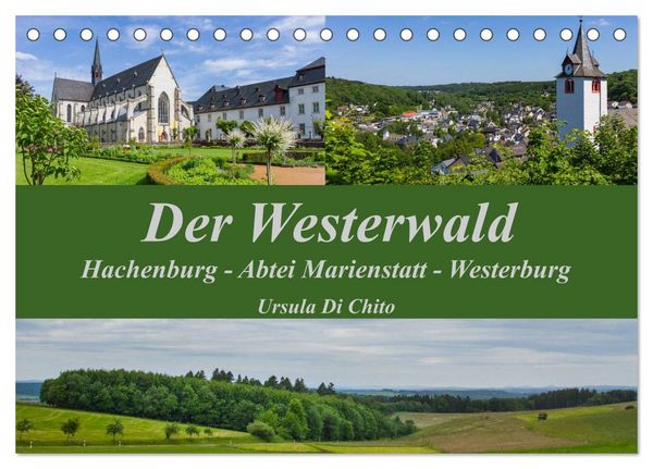 Produktbild: Der Westerwald (Tischkalender 2026 DIN A5 quer), CALVENDO Monatskalender
