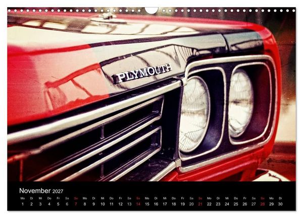 Produktbild: US-Muscle-Cars - Plymouth (Wandkalender 2027 DIN A3 quer), CALVENDO Monatskalender