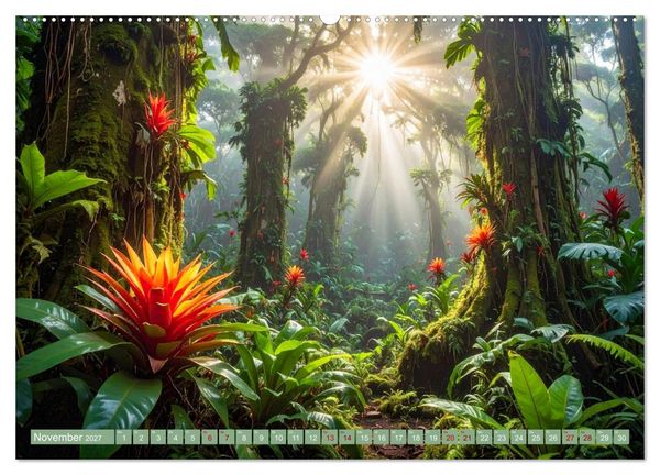 Produktbild: Zimmerpflanzen auf Heimaturlaub (Wandkalender 2027 DIN A2 quer), CALVENDO Monatskalender