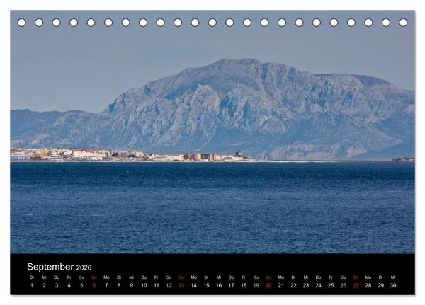 Produktbild: Tarifa - Andalusien (Tischkalender 2026 DIN A5 quer), CALVENDO Monatskalender