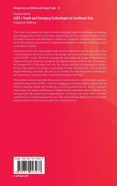 Produktbild: LGBT+ Youth and Emerging Technologies in Southeast Asia