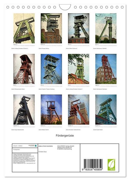 Produktbild: F&ouml;rderger&uuml;ste (Wandkalender 2026 DIN A4 hoch), CALVENDO Monatskalender
