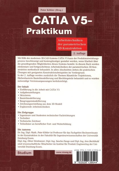 Produktbild: CATIA V5-Praktikum