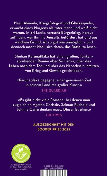 Produktbild: Die sieben Monde des Maali Almeida