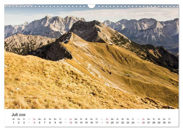 Produktbild: Bergpixel "kreuz und quer durch die Alpen" (Wandkalender 2026 DIN A3 quer), CALVENDO Monatskalender