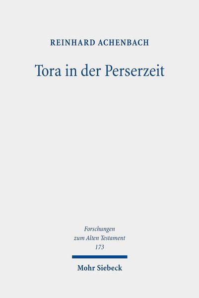 Produktbild: Tora in der Perserzeit