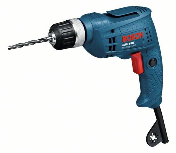 Produktbild: Bosch Professional GBM 6 RE 1-Gang-Bohrmaschine 350W