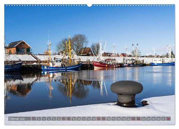 Produktbild: KRUMMH&Ouml;RN Achtzehn Warfend&ouml;rfer plus ein Fischerdorf (Wandkalender 2026 DIN A2 quer), CALVENDO Monatskalender