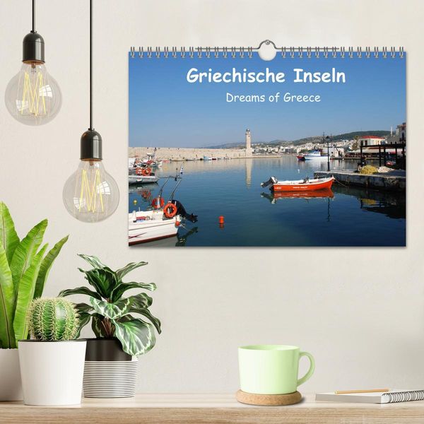 Produktbild: Griechische Inseln (Wandkalender 2026 DIN A4 quer), CALVENDO Monatskalender