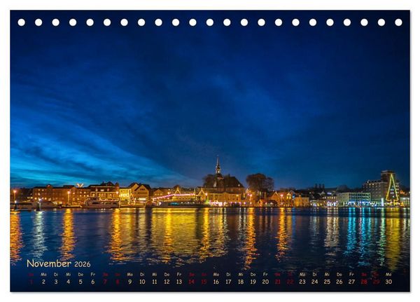 Produktbild: Ostseefjord Schlei (Tischkalender 2026 DIN A5 quer), CALVENDO Monatskalender
