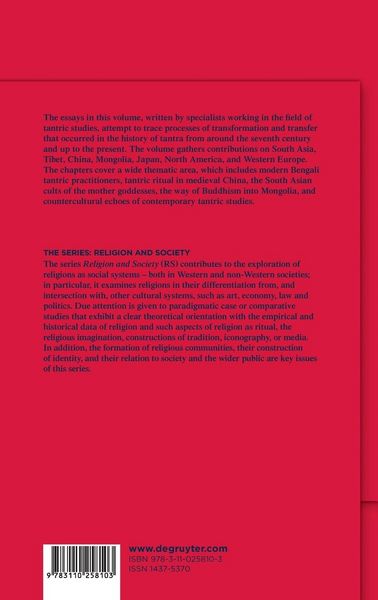 Produktbild: Transformations and Transfer of Tantra in Asia and Beyond