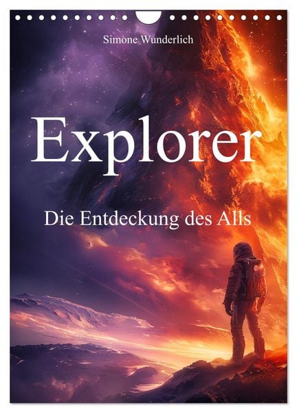 Produktbild: Explorer - Die Entdeckung des Alls (Wandkalender 2026 DIN A4 hoch), CALVENDO Monatskalender