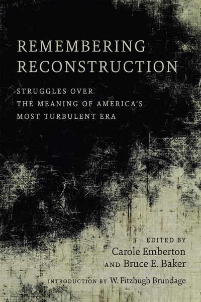 Produktbild: Remembering Reconstruction