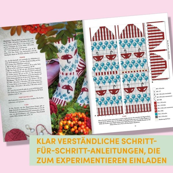 Produktbild: Kuschelige Socken und warme F&auml;ustlinge