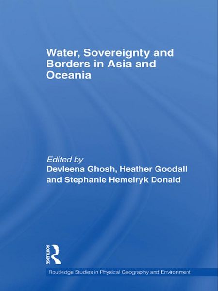Produktbild: Water, Sovereignty and Borders in Asia and Oceania