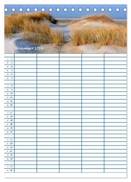 Produktbild: Meer Zeit f&uuml;r uns! (Tischkalender 2026 DIN A5 hoch), CALVENDO Monatskalender