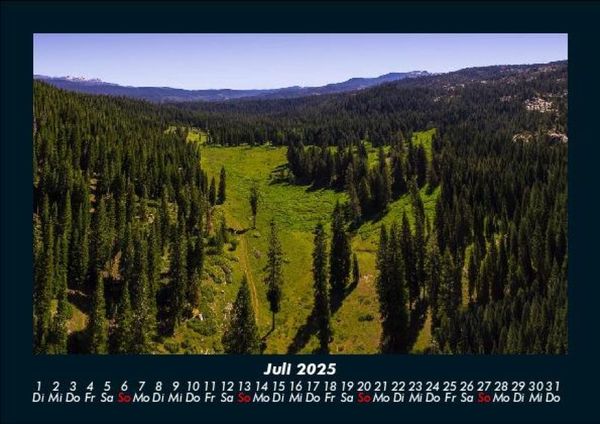 Produktbild: Naturlandschaften 2025 Fotokalender DIN A5
