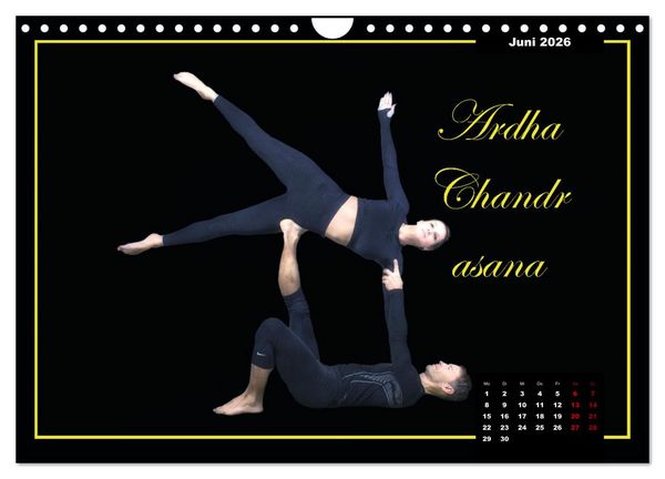 Produktbild: Yoga - Asana (Wandkalender 2026 DIN A4 quer), CALVENDO Monatskalender