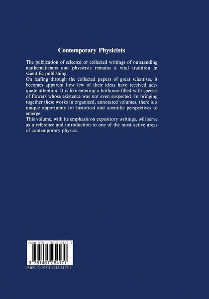 Produktbild: Collected Papers Vol.1: Quantum Field Theory and Statistical Mechanics