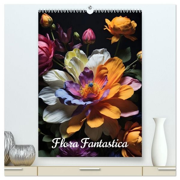 Flora Fantastica (hochwertiger Premium Wandkalender 2026 DIN A2 hoch), Kunstdruck in Hochglanz