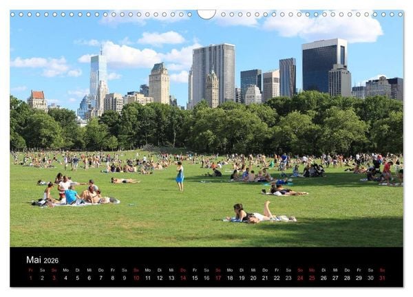 Produktbild: New York City (Wandkalender 2026 DIN A3 quer), CALVENDO Monatskalender