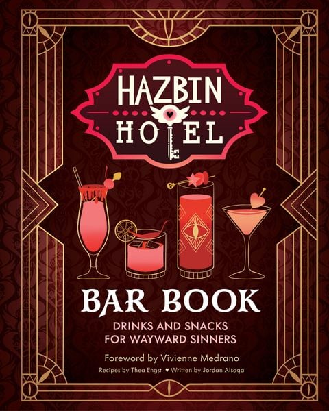 Hazbin Hotel Bar Book, Gebundene Ausgabe von Jordan Alsaqa,Thea Engst, Insight Editions USA