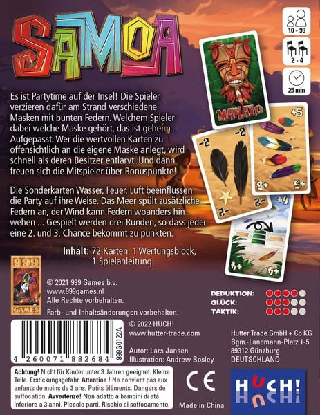 Produktbild: HUCH! - Samoa