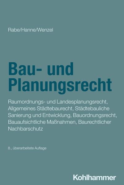 Produktbild: Bau- und Planungsrecht