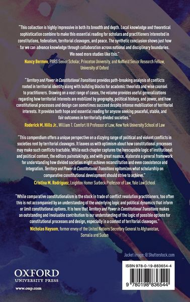 Produktbild: Territory and Power in Constitutional Transitions