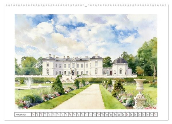 Produktbild: Reise durch Litauen (hochwertiger Premium Wandkalender 2027 DIN A2 quer), Kunstdruck in Hochglanz
