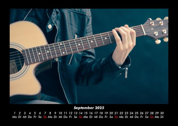 Produktbild: Musik 2025 Fotokalender DIN A3