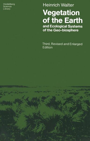 Produktbild: Vegetation of the Earth and Ecological Systems of the Geo-biosphere
