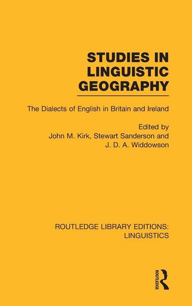 Produktbild: Studies in Linguistic Geography (RLE Linguistics D