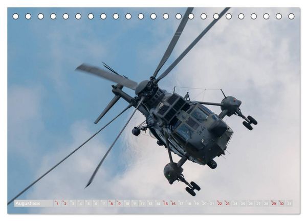 Produktbild: Marineflieger 2026 (Tischkalender 2026 DIN A5 quer), CALVENDO Monatskalender