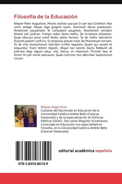 Produktbild: Filosof&iacute;a de la Educaci&oacute;n