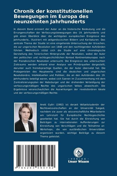 Produktbild: Chronik der konstitutionellen Bewegungen im Europa des neunzehnten Jahrhunderts