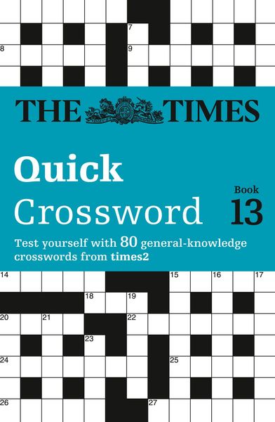 Produktbild: The Times Quick Crossword Book 13