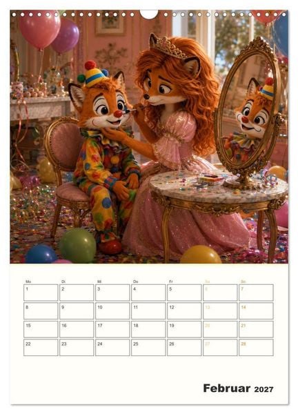 Produktbild: Kleines Pfotengl&uuml;ck (Wandkalender 2027 DIN A3 hoch), CALVENDO Monatskalender