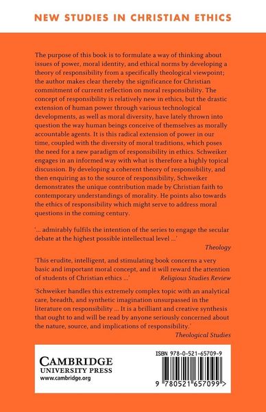 Produktbild: Responsibility and Christian Ethics