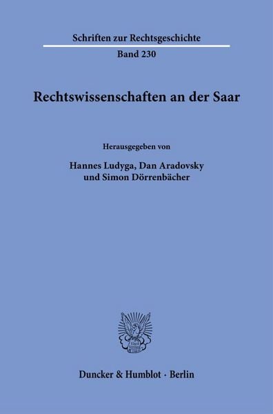 Produktbild: Rechtswissenschaften an der Saar