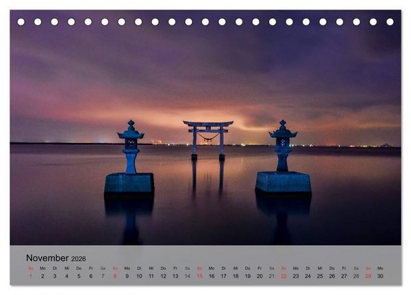Produktbild: Japan. Zwischen Tradition und Moderne (Tischkalender 2026 DIN A5 quer), CALVENDO Monatskalender