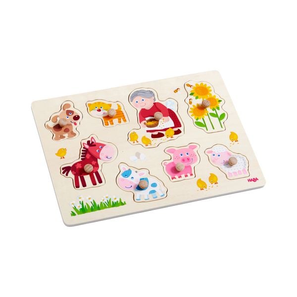 Produktbild: Greifpuzzle Oma Lenis Tiere