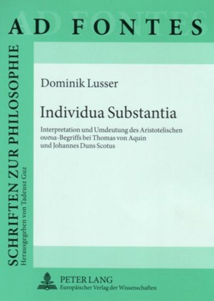 Produktbild: Individua Substantia