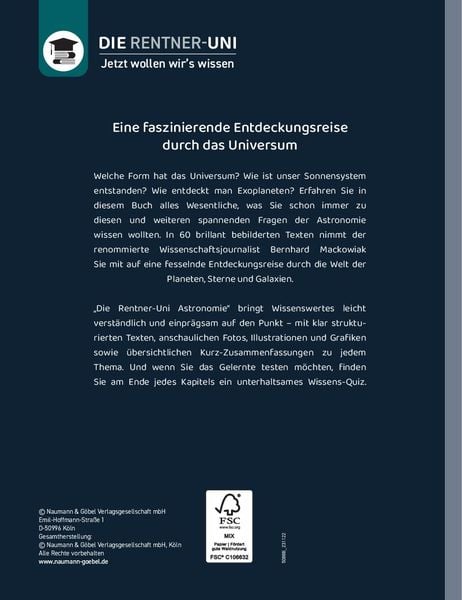 Produktbild: Astronomie - Wissen leicht gemacht