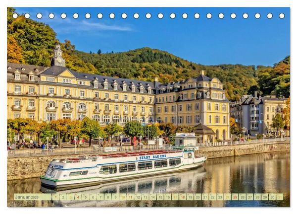 Produktbild: Bezauberndes Lahntal (Tischkalender 2026 DIN A5 quer), CALVENDO Monatskalender