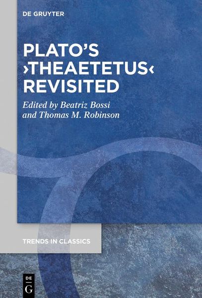 Produktbild: Plato's >Theaetetus< Revisited